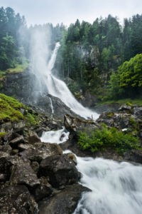 Waterfall in the Val Genova, Italy Waterfall in the Val Genova, Italy